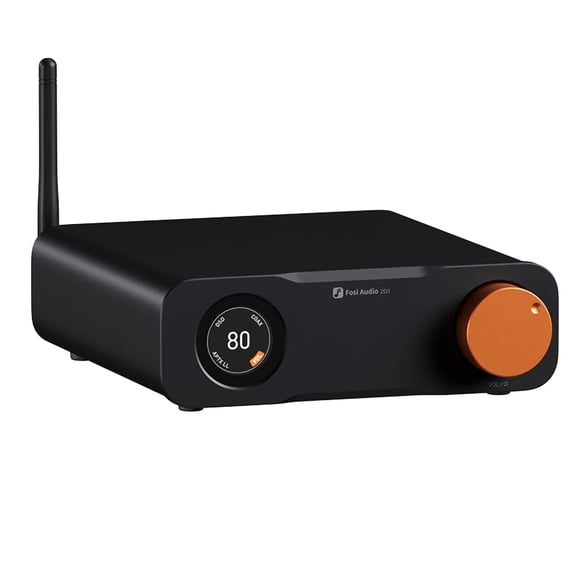 Fosi Audio ZD3 Préampli DAC de Bureau, Convertisseur Audio Numérique vers Analogique Entièrement Équilibré avec ES9039Q2M pour Amplificateur Stéréo Domestique, Bluetooth/USB/optique/coax/TV HDMI ARC Inpu