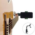 thumbnail image 4 of ziyahi Guitar Phone Holder Mic Stand Mount for Guitar Broadcast Smartphone Bracket Holder Lessons Tutorials Black Gray, 4 of 7