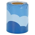 thumbnail image 1 of MOVTOTOP 1 Roll Of Classroom Bulletin Board Border Decal Bulletin Board Border Sticker Scalloped Bulletin Board Trim Clouds Shape Decal, 1 of 7