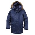 thumbnail image 3 of Rothco N-3B Snorkel Parka - Navy Blue, Large, 3 of 4