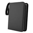 thumbnail image 4 of HILABEE 9 Pocket Binder Binder Photocard Zipper Portable Waterproof Trading Card Black B, 4 of 9