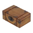 thumbnail image 3 of Decorative Wood Box, Retro-designed Lightweight And Convenient Wooden Storage Case  For Dressing Table Decoration And Home Decoration For Most People, 3 of 8