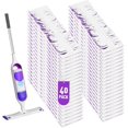 thumbnail image 1 of 40 Pack Wet Pads Refill - Eco-Friendly Disposable Power Mop Pads for Wet Jet and Power Mop, Multi-Surface Cleaning Solution, 1 of 7