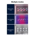 thumbnail image 2 of yeacher Adjustable LED Aquarium Light for Small to Medium Tanks, 60cm, 7W, RGBW Color Modes, Energy-Efficient Fish Tank Lighting with Clamp, 2 of 6