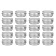 thumbnail image 1 of Miangastore Rangement Maquillage 20 Pcs Boîtes à Filetage en Aluminium Argent 30g 1.97 Po, 1 of 9