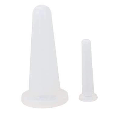 Tasses de Massage, Ensemble de Tasses Faciales Thérapie par Ventouses Aspirateur 2 Pcs pour la Maison
