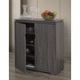 thumbnail image 2 of Marga Multi-Tier Shoe Cabinet, Grey, 2 of 3