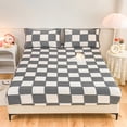 thumbnail image 1 of TopLLC Fitted Sheet Protective Cover For Bed Mattress Pocket Fitted Sheet Winter Warm Breathable Non Slip For Care Bed Sheet Quilted Fitted Sheet Fitted Sheet, 1 of 6