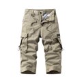 thumbnail image 2 of Styesk Mens Shorts Men's Stretch Cargo Shorts Casual Drawstring Classic Summer Short With Multi Pockets, 2 of 9