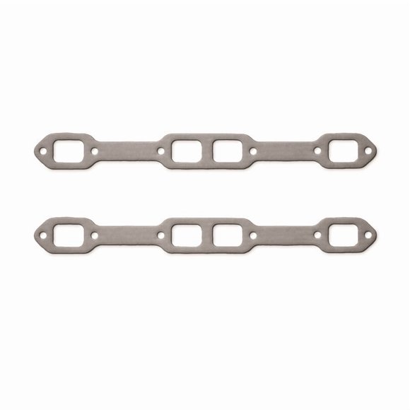 Remflex Gaskets Exhaust Header Gasket 6002 Flexible Graphite; Set of 2; 1-7/8 Inch X 1-3/8 Inch Square Port Size