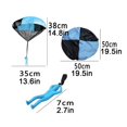 thumbnail image 3 of DPTALR Jouet de Parachute de Soldat Éducatif pour Enfants (Bleu), 3 of 3