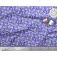 thumbnail image 3 of Soimoi Tissu Georgette Viscose Tissu Imprimé Floral Fleuri 1 Yard 42 Pouces de Large, 3 of 5