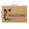 thumbnail image 3 of Oliegs Heated Blanket Spring Welcome Doormat Non Slip Mat Gift Mat Funny Home Decor Mats For In Door Entrance Door Mat Welcome Mat For Indoor Outdoor Rug And Mat Decor Home For Season Chocolate, 3 of 5