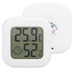 , 10~99%RH Free Placing Temperature Meter Mini with Built in Battery for Measuring