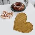 thumbnail image 3 of Valentine's Day Heart Shaped Bamboo Serving Board Set Decorative Tray for Cheese Meat and Vegetables Kitchen Cutting Platter 3PCS, 3 of 6
