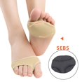thumbnail image 1 of Forefoot Pads Sleeve, Metatarsal Pads Reusable Breathable Antiskid Valgus Metatarsal Calluses Unisex ,, 1 of 9