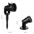 thumbnail image 3 of IND/OUT PATTERN PROJECTOR, 6 REPLACEMENT CARDS (6 LED, 6 PATTERNS), STAKE & STAND. BRIGHTER DISPLAY, 3 of 3