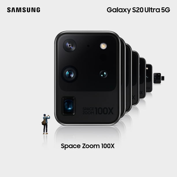 SAMSUNG Unlocked Galaxy S20 Ultra, 128GB Cosmic Black(Free 45W