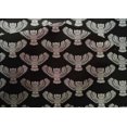 thumbnail image 4 of oneOone Cotton Silk Fabric Owl Block Printed Fabric 1 Yard 42 Inch Wide, 4 of 4