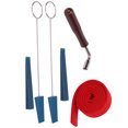 thumbnail image 2 of Piano Tuning Tool, Musical Instrument Accessories Wear Resistant Stainless Steel Piano Repairing Tool Piano Pin Wrench  For Amateurs For Professional Players, 2 of 8