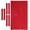 Red, variant on jinwen High Performance Pool Table Billiard Cloth for 7, 8 Table Bed Cushion 8ft Blue