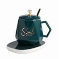 thumbnail image 2 of Cagogo under $5 Ceramic Mug, 55 Degree Constant Temperature Mug, Ceramic Heating Mug, Smart Warm Cup, USB Powered Heated Mug, Office Desk Warmer, Giftable Coffee Mug, Temperature Control Cup, 2 of 4