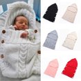 thumbnail image 2 of Couverture Tricotée pour Bébé Emmaillotage Sac de Couchage Accessoires de Photographie, 2 of 4