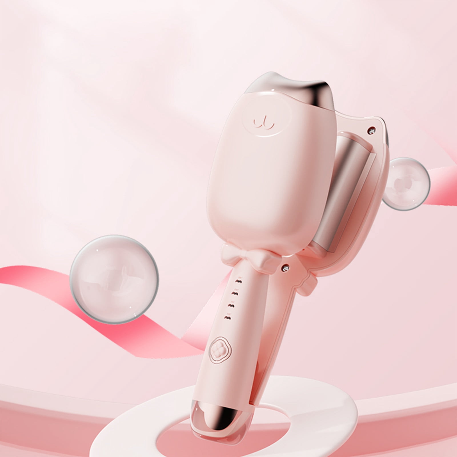 PEONAVET The Curler Natural Curls Hair Curler Curling Wand Negative Hair Straightener Without Damaging Hair Curls Fast Heating Crimper Wand Curler In All Hair Type