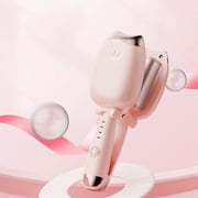 ABPWLY 32mm Hair Curling Wand Automatic Curling Iron Fast Heating for Natural Waves Curls Hair Styling Tool 25x8cm Pink Purple