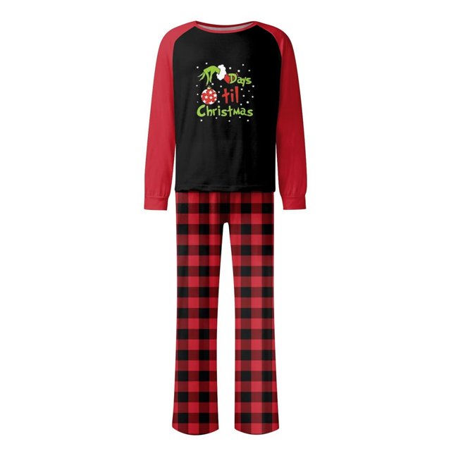 Pyjamas de Noël Assortis pour Hommes Ensembles de Pyjamas de Vacances pour la Famille