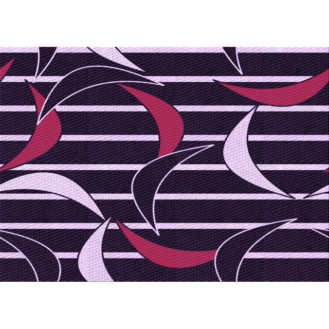 Ahgly Company Machine Washable Indoor Rectangle Transitional Lavender Purple Area Rugs, 8' x 12'