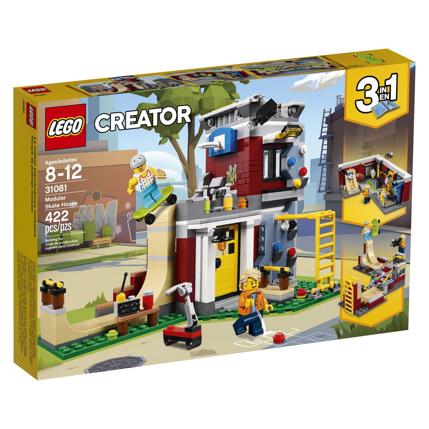 LEGO Creator - La cabane de skate modulable (31081)