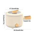 thumbnail image 3 of Portable Electric Pot for Ramen Noodles Pasta Soup Multifunctional Mini Hot Pot with Overheat Protection 1 Pot, 3 of 6