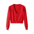 thumbnail image 1 of Mode Durable Cardigan Tricoté à Manches Longues pour Femmes Printemps et Automne - Hontri, 1 of 4