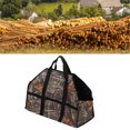 thumbnail image 4 of Firewood Holder Storage Bag, High Loading Capacity Multi Purpose Reinforced Handle Firewood Carrier Bag Stain Resistant Portable  for Camping, 4 of 7