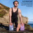 thumbnail image 3 of RDX Yoga Block Set, Non-Slip High-Density Eva Foam Brick for Pilates Flexibility Body Balance, Easy Grip Surface for Stability Strength Training Deepen Poses Exercise Office Home Gym, 23x15x9.8CM, 3 of 5