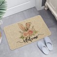 thumbnail image 3 of Tyidzon Easter Kitchen Mats Bunny Floor Mat, 24" x 16" Kitchen Rugs Spring Holiday Decorative Non-Slip Rectangle Doormats Floor Mat for Home Entrance, 3 of 8