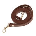 thumbnail image 3 of TISHITA 2x 120cm Adjustable PU Leather Purse Shoulder Bag Handle Strap Replacement Brown Brown Qty(2), 3 of 8