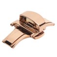 thumbnail image 1 of Boucle Papillon en Acier Inoxydable, Boucle Bracelet Montre Papillon Déploiement Papillon en Acier Inoxydable Solution Innovante, 1 of 9