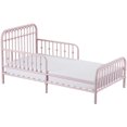 thumbnail image 1 of Monarch Hill Ivy Metal Toddler Bed, Pink, 1 of 8