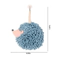 thumbnail image 3 of Dvkptbk Bathroom Chenille Hanging Hand Towel Balls- Super Absorbent Microfiber Soft Towel Quick Drying Hand Balls with Hanging Loop for Home Bathroom Kitchen Hand Towels Kitchen & Dining, 3 of 7