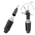 thumbnail image 3 of GLFILL 2 4G Sans Fil XLR pour Microphone Émetteur Récepteur pour DynaFor Micro pour Micro 1 en 1, 3 of 9