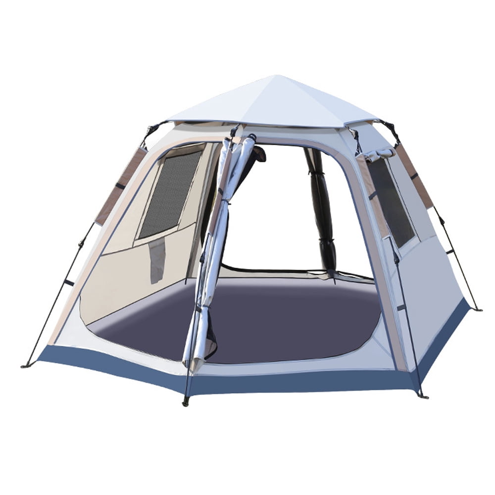 Outdoor Self-driving Travel Camping Tent Automatic Quick-opening Tent Portable Rainproof Sunshine-proof Tent Fishing Hiking Sunshine Shelter