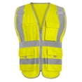 thumbnail image 1 of GOGO 9 Pockets High Visibility Zipper Front Safety Vest With Reflective Strips, Meets ANSI Standards, 1 of 8