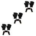 thumbnail image 1 of Thinsony Cotton Women Fingerless Mittens For Winter Soft And Comfortable Outdoor Activities Practical 3Set, 1 of 6