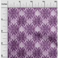 thumbnail image 2 of oneOone Tissu Velours Violet Géométrique pour Robe Tissu Imprimé au Mètre 58 Pouces de Large, 2 of 4