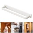 thumbnail image 2 of Hearth & Gear Sliding Towel Rack Towel Bar With Shelves Rack Auction White ABS Towel Racks for Bathroom Hanging Paper Towel Holder over The Door Towel Rack Bathroom for Wall Bathroom Shelves Hand, 2 of 7