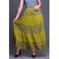 thumbnail image 2 of Bimba SkirtsForWomen Long Length Cotton Printed Maxi Boho Summer Skirt, 2 of 5