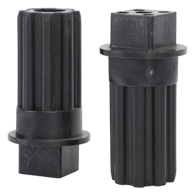 Meat Grinder Screw Sleeve, Black 2 PCS Meat Grinder Screw Coupling Effcient for Home