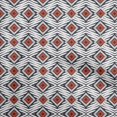thumbnail image 1 of oneOone Viscose Jersey Orange Fabric Abstract Geometric Sewing Craft Projects Fabric Prints By Yard 60 Inch Wide, 1 of 4